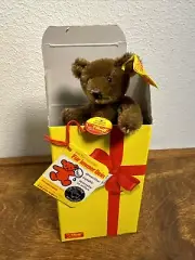 Steiff Teddy Brown Original Teddy Bear 0206/10 4”