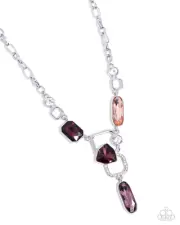 Paparazzi Artistic Elegance Purple Necklace NWT