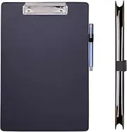 Clipboard with Storage Clipboards with Pen Holder Clip Board with Storage Leather Clipboard Organizer Binder Clipboard-Office School Supplies