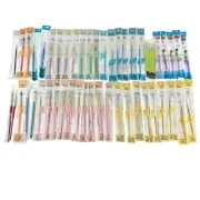 Lot 58 New NOS Artist Paintbrushes Sable Hair, Camel Hair, Nylon, Bristle Brush