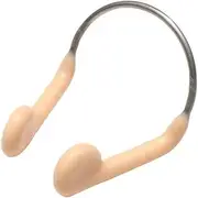 Swimming Cap Ear Protection 4pcs Nose Clamp Professional Swimming Nose Clip Metal Pool Accessories Adults