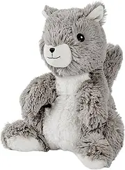 Warmies Plush Squirrel Microwavable Weighted Teddy with French Lavender Scent, Hot or Cold Wheat Bag for Cool Relaxation and Warm Relief