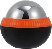 Ipetboom 1Pc Stainless Steel Massage Ball with Storage Bag Cold Heat Therapy Muscle Roller for Body Relaxation for Post Workout Beauty Treatments