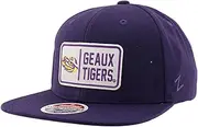 ZHATS Standard NCAA Officially Licensed Hat Flat Snapback Z11 Defer Team Color