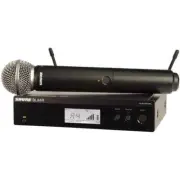 Shure BLX24R/SM58 Wireless Rack-Mount Microphone System w/SM58 H10 Frequency