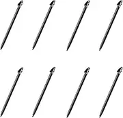 COEOPNC Pack of 8 Black Stylus LCD Touch Screen Pen New Parts Durable for Nintendo 3DS XL N3DS LL Replacement Assembly Accessories