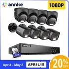 ANNKE 1080P 8CH DVR Home CCTV Security Camera System Color Night Vision IP67
