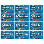 12x Mike and Ike Berry Blast Candy 4.25 oz Theater Box Pack of 12 - NEW
