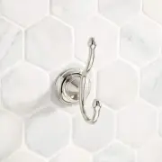 double robe hook polished chrome signature hardware beasley