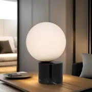 Novio Table Lamp in Antique Gold or Black