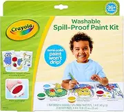 Crayola Spill Proof Paint Set, Washable Paint for Kids, Gift