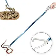 V-Cheetong Professional All-Aluminum Alloy Snake Tong Reptile Grabber Rattle Snake Catcher Wide Jaw Handling Tool with Lock and Comfortable Grip Handle
