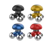 Mushroom Hand Mini Electric Massager 10.5 x 9.6 x 10.1 cm Assorted Colours