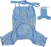 Dog Clothes for Small Breed | Star Shape Pet Clothes | Comfortable Harness Skirt for Medium Breeds French Bulldog Bichon Summer