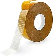 Feishiong Fabric Tape Double Sided，Multifunctional Double Sided Tape,Strong Sticky Transparent Tape for Wall, Rug, Floor, Clothes, Arts, Fabric, Crafts，10M Total (1pcs of 10mx3cmx0.35mm)