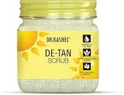 DR.RASHEL De-Tan Scrub For Face & Body (380 Ml) | Revitalizing Tan Removal Scrub | Cleanser Scrub For Deep Exfoliation | Dead Skin Remover Scrub | Blackhead Remover Scrub | Skin Brightening Lightening