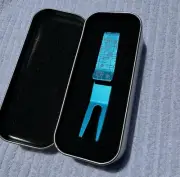Scotty Cameron Gallery Release Clip Divot Pivot Tool Turquoise Mcm Blue New