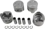 PISTON & RING SET 0.50MM+ for TOYOTA 4A-GE 1.6L 16V MR2 AW11, COROLLA (20MM PIN) (for: Toyota)