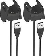 Sinoacc Charger for Fitbit Charge 4 Replacement USB Charging Cable Cord for Fitbit Charge 4 Heart Rate Fitness Wristband 3.3Ft 2Pack