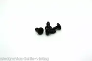 4x BLACK SCREWS FOR BOSS - ELECTRO HARMONIX AND IBANEZ