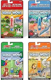 Melissa and Doug - Water WOW! Amazing Animals Deluxe Pack
