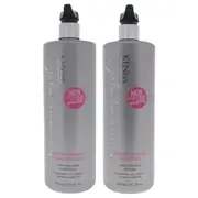 Platinum Color Charge Shampoo and Conditioner Kit by Kenra for Unisex - 2 Pc Kit 31.5oz Shampoo, 31.5oz Conditioner