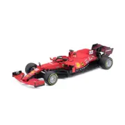 Bburago Licensed 1:43 Scale F1 SF21 Sainz #55 Racing 2021 Diecast Model Car Red