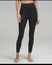 Lululemon Align Pant 25” * Pockets Black Size 0