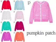 Pumpkin Patch Carly Rose Cardigans Two Pockets Gold Tone Buttons 12-18 m RRP $30