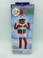 Elf Of The Shelf Clothes Claus Couture Collection Bundle Up Puffer Vest Ear Muff