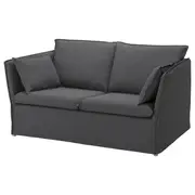 BACKSÄLEN 2-seat sofa, Hallarp grey
