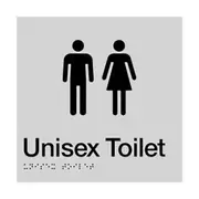 Unisex Braille Toilet BCA Code Australian Compliance