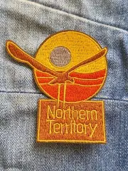 Northern Territory Australia Travel Iron On Patch Destination Souvenir Gift