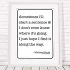500963 Michael Scott Quote - The Office **** 16x12 WALL PRINT POSTER