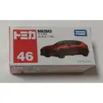 全新 TOMICA 46 NO.46 MAZDA3 MAZDA 3