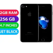 Apple iPhone 7 (256GB, Jet Black) - Grade (Excellent)