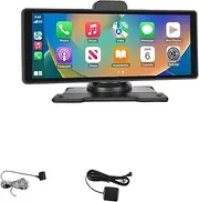 10.26" 4K Dash Cam ADAS CarPlay Android Auto Car DVR Rearview Camera Dashboard Recorder(Only DVR)