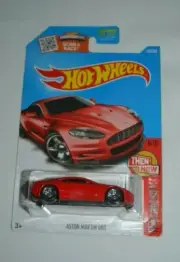 HOT WHEELS 2016 THEN AND NOW 6/10 - ASTON MARTIN DBS RED