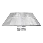 Camping mat made of aluminum film, sleep mattress, foldable insulation, tent pad