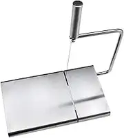 COLLBATH Stainless Steel Cheese Slicer and Cutter Knives Set for Cheese Butter and Ham Essential Kitchen Tools for Dessert and Cooking