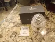 Waterford Crystal Boxes Standing Egg Box & Lid 5 5/8" Figurine