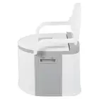 Bedside Commode Toilet Chair Detachable Armrests Prevent Slip Strong Load Be ZZ1
