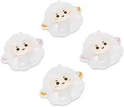Joystick Caps for Nintendo Switch, Thumbstick Caps for Switch Lite, Analog Cover for Switch OLED Joycon Thumb Grip Caps for Switch/Lite/OLED - Fuzzy Sheep