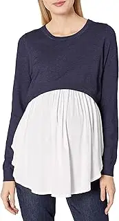 [Ripe] Maternity Women's Babydoll Nursing Sweater