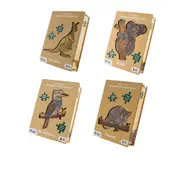 [Let's Play Games] Australiana Series 01 Wooden Puzzle - Kookaburra
