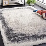 Shimmer Glowing Shag Rug