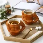 Ceramic Milk Mug Creative Water Cups New Boys Gym Trainer Cup Funny Gifts