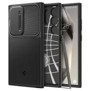 SPIGEN Galaxy S24 Ultra Case, 2024 Genuine Optik Armor Lens Protector Case for Samsung