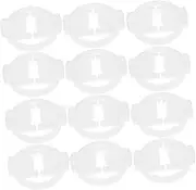 Anneome 100pcs Replacement Power Cable Holder Clips for Fastening Power and Lamp Wires Versatile String Light Clips for Various Applications