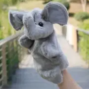 Elephant Gloves Hand Puppet Plush Zoo Toy Kindergarten Stage Props For Boy Girl